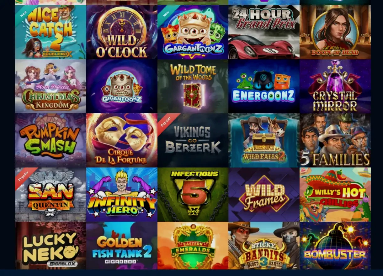 Action Casino rewards and bonus overview for Canadian players
